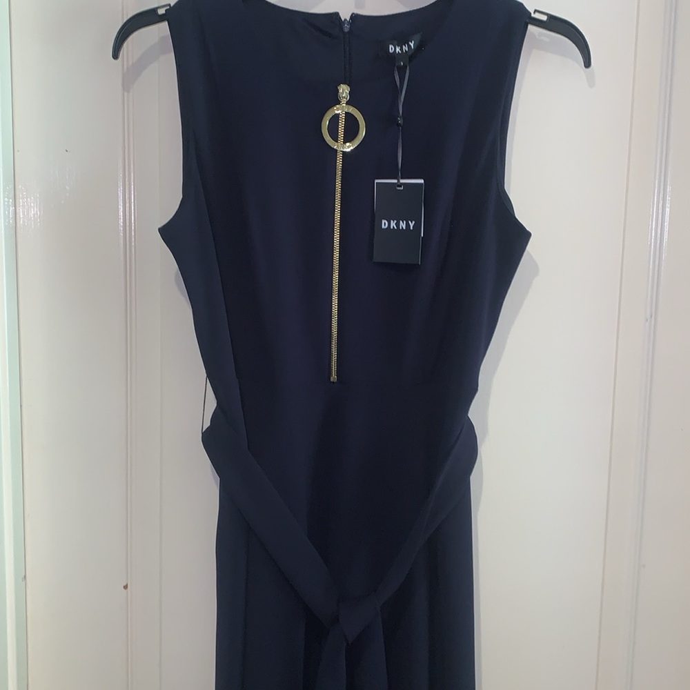 Elegant Navy Dress by DKNY